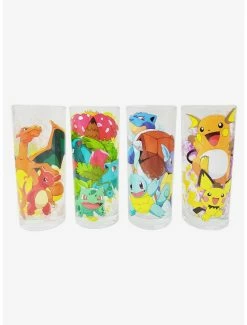 Kitchen Pokémon Starter Pokémon Glass Set