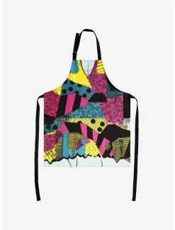 Kitchen Disney The Nightmare Before Christmas Sally's Patchwork Dress Apron