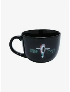 Kitchen Star Wars The Book Of Boba Fett Ship Soup Mug