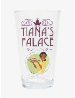 Kitchen Disney The Princess And The Frog Tiana’s Palace Pint Glass - BoxLunch Exclusive