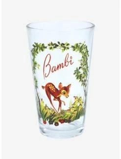 Kitchen Disney Bambi Classic Portrait Pint Glass - BoxLunch Exclusive