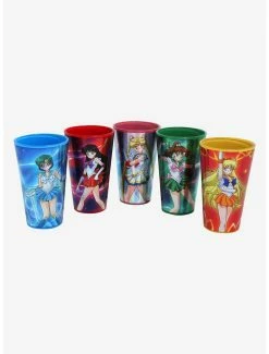 Kitchen Sailor Moon Sailor Guardians Character Portraits Pint Glass Set