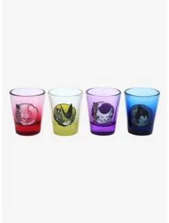 Kitchen Dragon Ball Z Villain Portraits Mini Glass Set