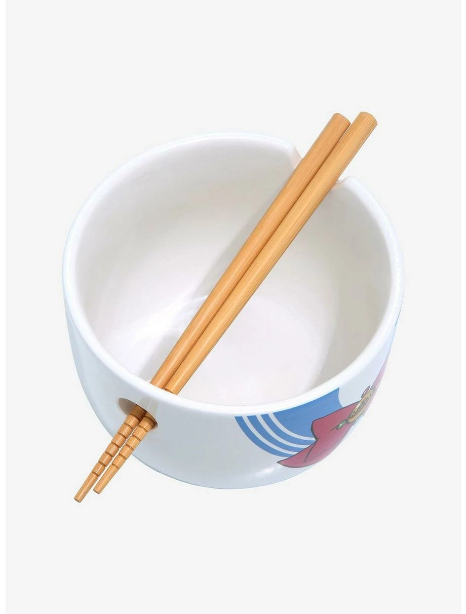 Kitchen Sailor Moon Crystal Sailor Moon Uniform Ramen Bowl With Chopsticks - Image 3