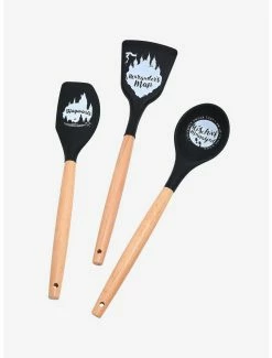 Kitchen Harry Potter Hogwarts Lettering Spatula Set