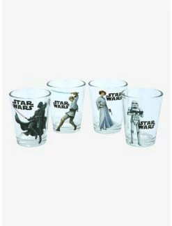 Kitchen Star Wars Classic Characters Mini Glass Set