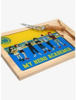 Kitchen My Hero Academia Heroes Cutting Board Set With Knife