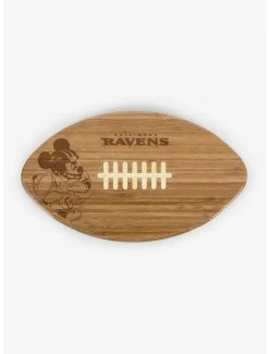 Kitchen Disney Mickey Mouse NFL BAL Ravens Cutting Board