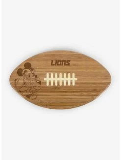Kitchen Disney Mickey Mouse NFL DET Lions Cutting Board