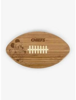 Kitchen Disney Mickey Mouse NFL KC Chiefs Cutting Board