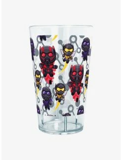 Kitchen Marvel Ant-Man And The Wasp: Quantumania Chibi Heroes Ant-Man, The Wasp, And Cassie Tritan Cup